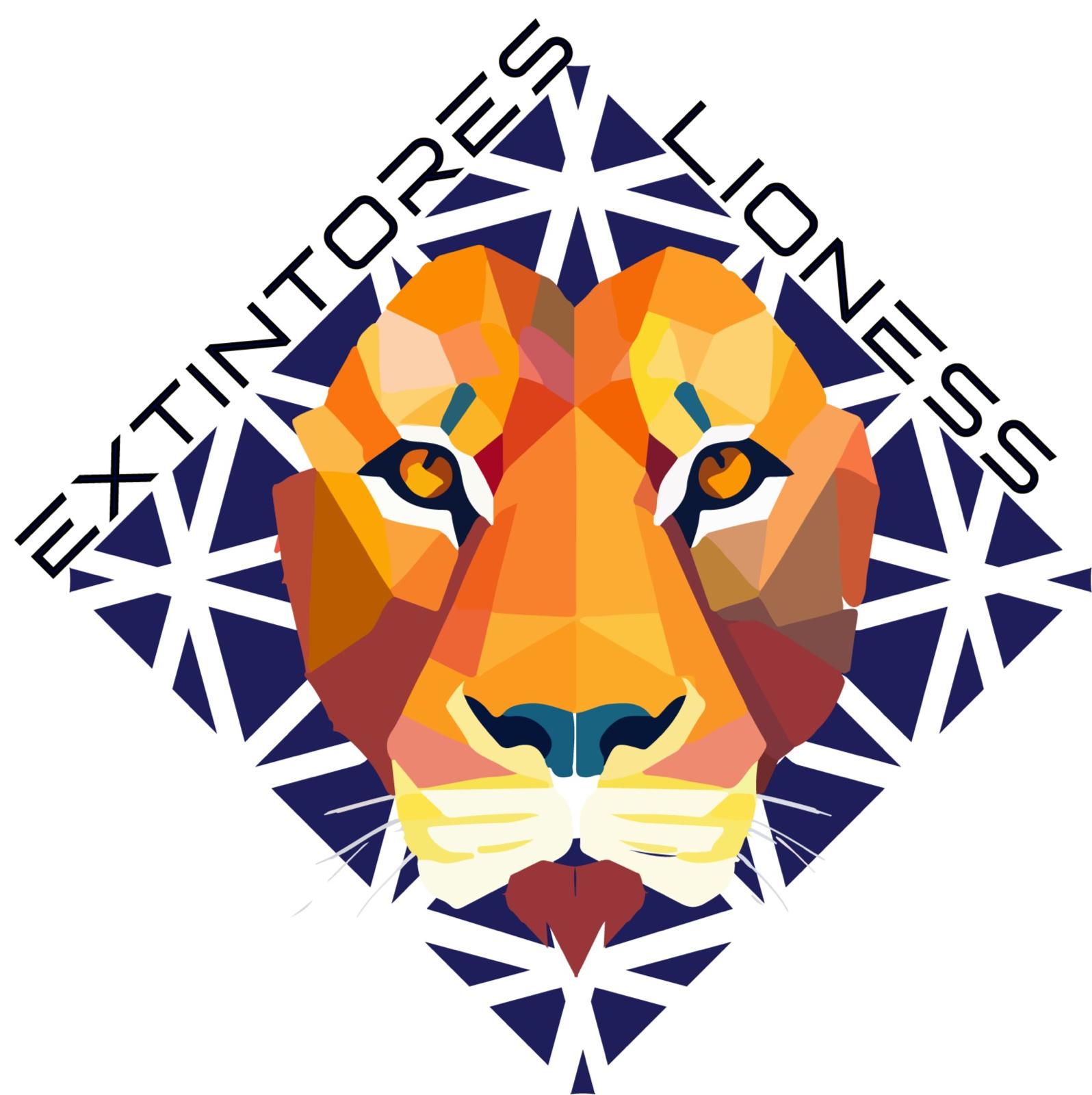 logotipo extintores lioness